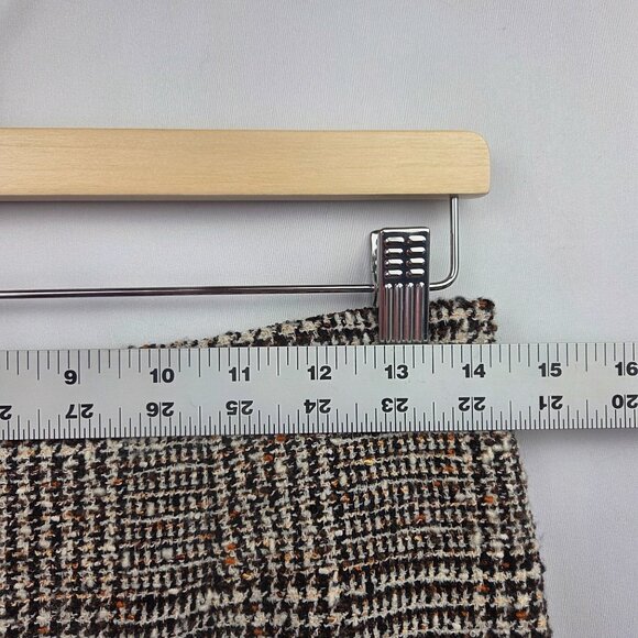 Brooks Brothers Wool-Blend Tweed Pencil Skirt Size 4 - Picture 12 of 13